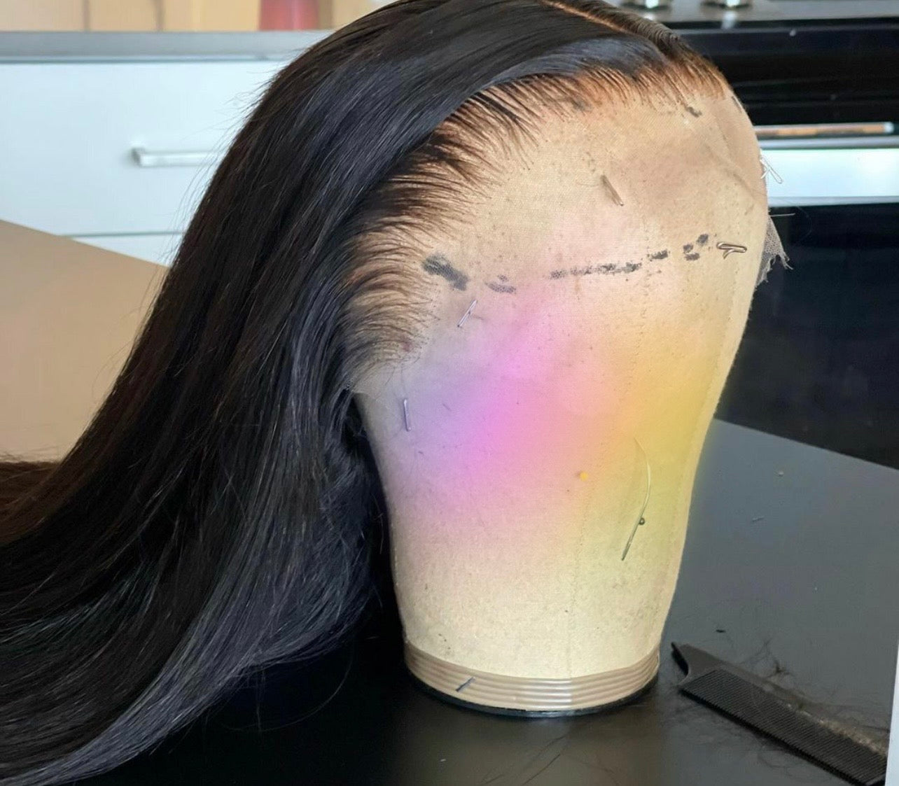 VIRGIN HAIR CURLY BURMESE LACE FRONTAL